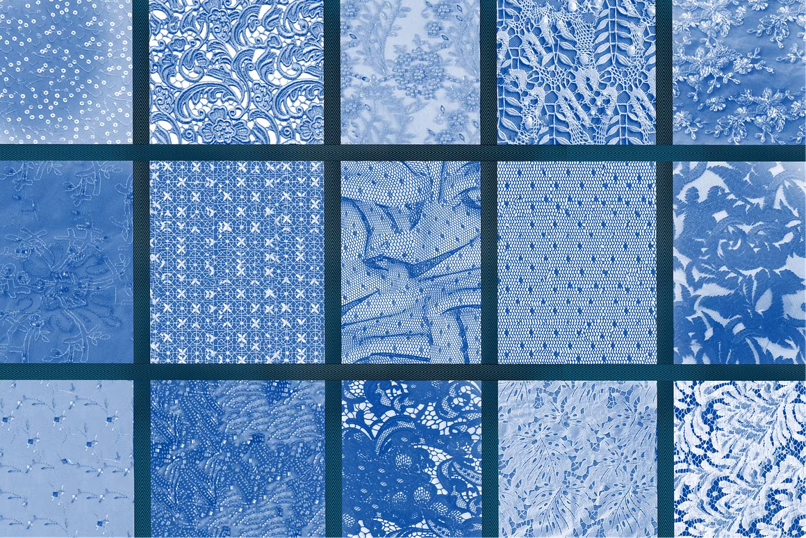 15 Guipure brushes for Procreate