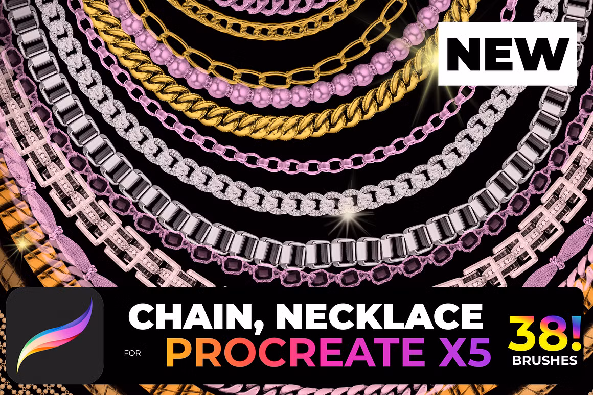 38! Chain, Necklace for PROCREATE X5