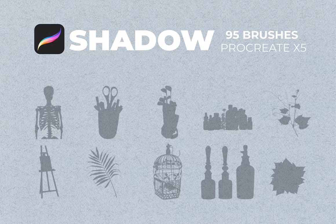 95 Shadows for PROCREATE